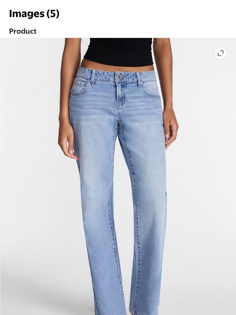 No Boundaries Light Blue Straight-Leg Jeans